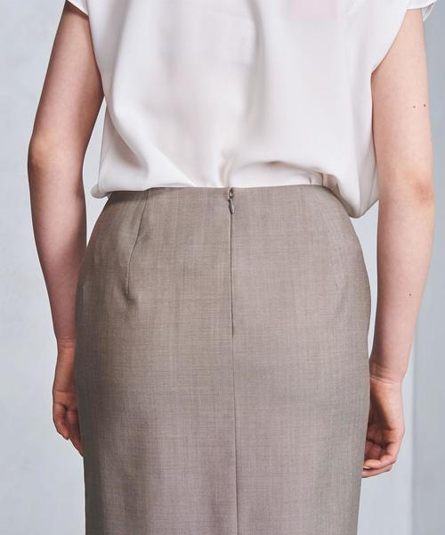 UNITED ARROWS（ユナイテッドアローズ）の「UPCB MARZOTTO タイトスカート ◆（スカート・レディース・ベージュ/ネイビー・36/34/40/38）」の8枚目の写真