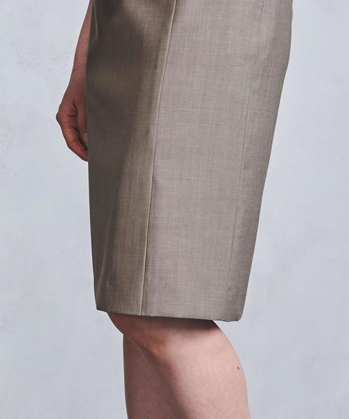 UNITED ARROWS（ユナイテッドアローズ）の「UPCB MARZOTTO タイトスカート ◆（スカート・レディース・ベージュ/ネイビー・36/34/40/38）」の9枚目の写真