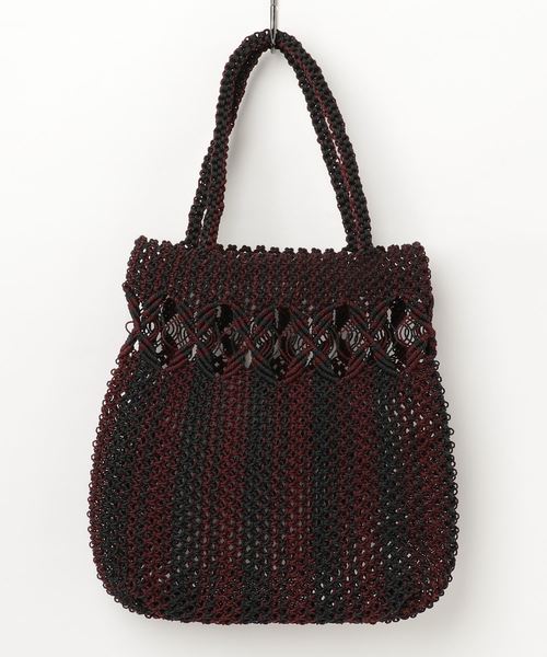 V DE VINSTER アパルトモン ナイロンカゴ BAG バッグ 黒 春夏 V DE VINSTER アパルトモン ナイロンカゴ BAG バッグ 黒 春夏