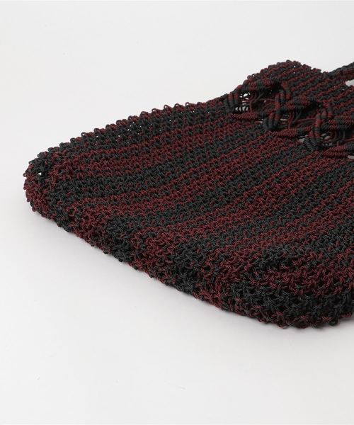 V DE VINSTER アパルトモン ナイロンカゴ BAG バッグ 黒 春夏