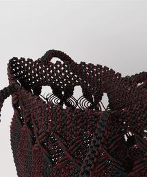 V DE VINSTER アパルトモン ナイロンカゴ BAG バッグ 黒 春夏 V DE VINSTER アパルトモン ナイロンカゴ BAG バッグ 黒 春夏