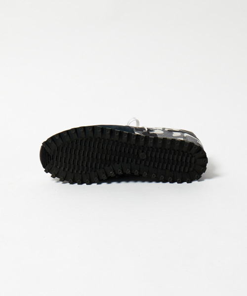 ZDA（ゼットディーエー）の「【5351×ZDA別注】カモフラレザーラインスニーカー（スニーカー・メンズ・ブラック/グレー・44/40/41/42/43）」の5枚目の写真