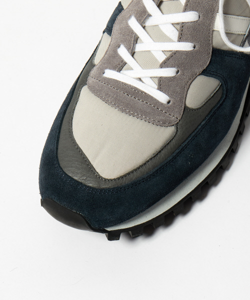 ZDA（ゼットディーエー）の「【5351×ZDA別注】カモフラレザーラインスニーカー（スニーカー・メンズ・ブラック/グレー・44/40/41/42/43）」の13枚目の写真