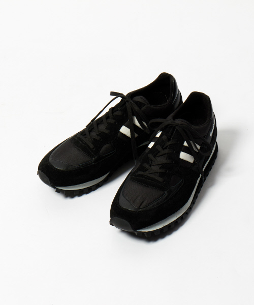 ZDA（ゼットディーエー）の「【5351×ZDA別注】カモフラレザーラインスニーカー（スニーカー・メンズ・ブラック/グレー・44/40/41/42/43）」の15枚目の写真