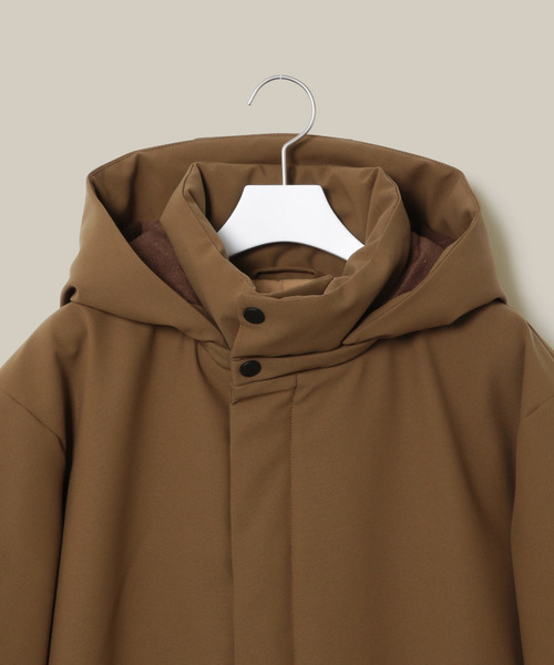 ADAM ET ROPE'（アダムエロペ）の「ALLIED ダウンコート（ダウンジャケット/コート・メンズ・ブラック/キャメル・S/M/L）」の4枚目の写真