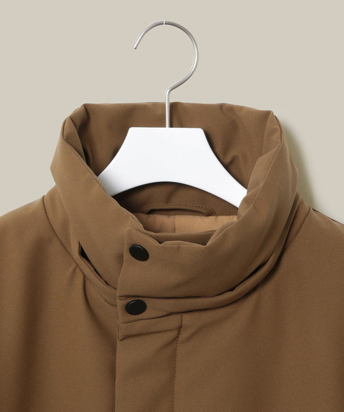 ADAM ET ROPE'（アダムエロペ）の「ALLIED ダウンコート（ダウンジャケット/コート・メンズ・ブラック/キャメル・S/M/L）」の8枚目の写真