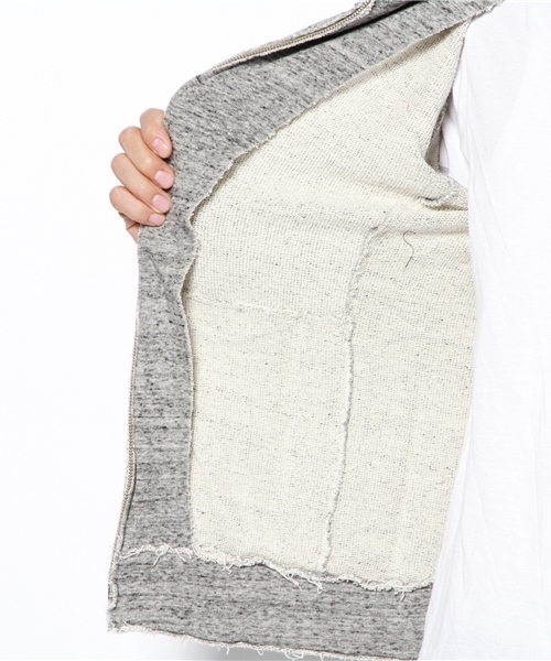 Lui's（ルイス）の「wjk×Lui's コラボハイネックパーカー（パーカー・メンズ・グレー/ネイビー・MEDIUM/LARGE）」の11枚目の写真