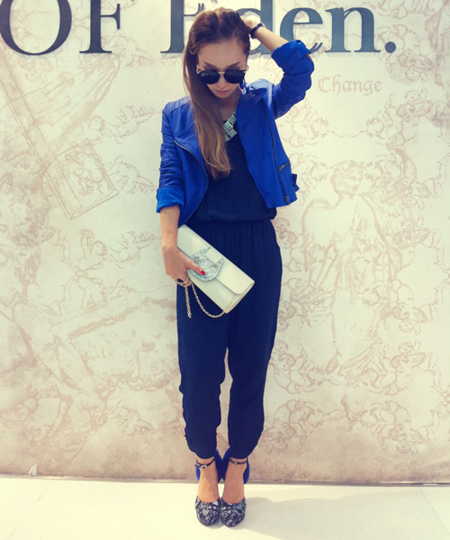 LANDS OF Eden.(ランズオブエデン)の「レザーライダース(ライダースジャケット・レディース・ブラック/グレイッシュベージュ/ブルー/ベージュ・SMALL/MEDIUM)」の18枚目の写真