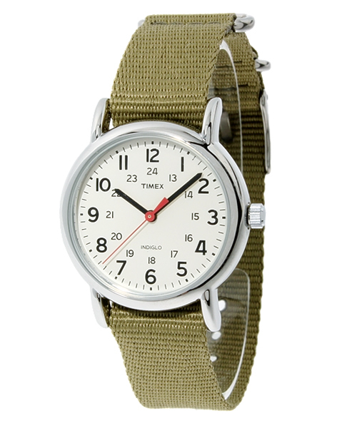 BEAMS BOY(ビームスボーイ)の「TIMEX / WeekenderMID(アナログ腕時計・レディース・オリーブ・ONE SIZE)」の1枚目の写真