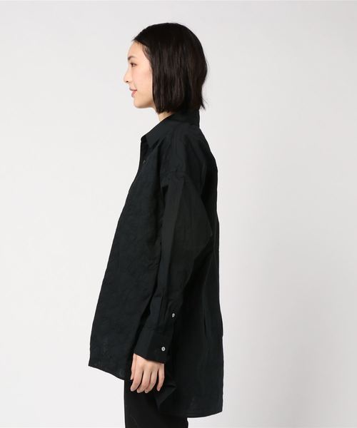 CIRCLE EMBROIDERY SHIRT (WOMENS) / サークルエンブロイダリーシャツ CIRCLE EMBROIDERY SHIRT (WOMENS) / サークルエンブロイダリーシャツ