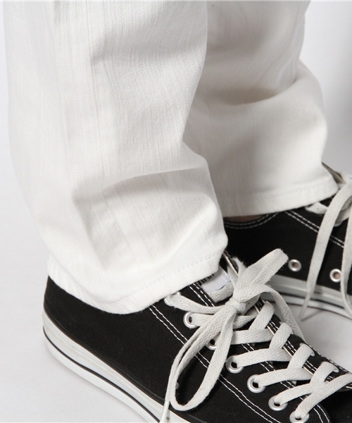 PLST(プラステ)の「Men ストレートカラーデニムパンツ(デニムパンツ・メンズ・ホワイト・30inch/32inch/28inch/34inch)」の8枚目の写真