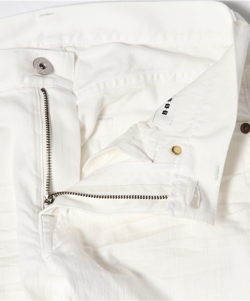 PLST(プラステ)の「Men ストレートカラーデニムパンツ(デニムパンツ・メンズ・ホワイト・30inch/32inch/28inch/34inch)」の9枚目の写真