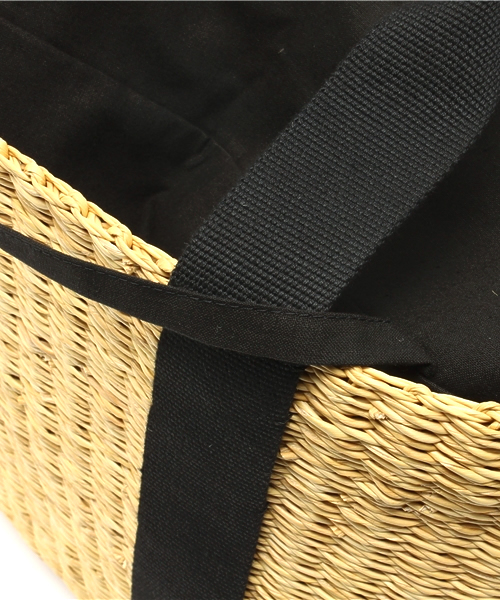 bpr BEAMS Women's（ビーピーアール　ビームス）の「MUUN / caba ポーチ カゴバッグ（かごバッグ・レディース・ナチュラル・ONE SIZE）」の9枚目の写真