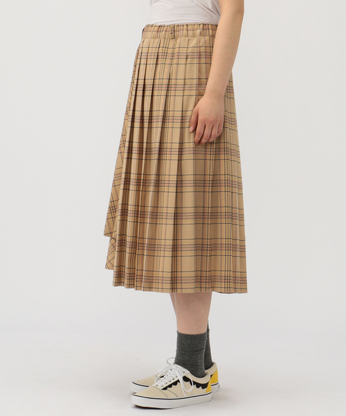 FRAPBOIS（フラボア）の「トラディーチェック（スカート・レディース・グレー系その他/ベージュ系その他/ブラック・1）」の4枚目の写真