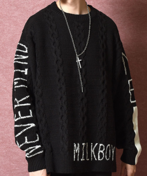 MILKBOY（ミルクボーイ）の「グランドパターン ニット（ニット
