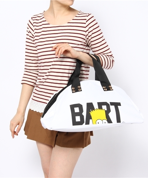 DANCE LB-03（ダンス エルビー・ゼロスリー）の「S-BARTFACE BAG（ボストンバッグ・レディース・ブラック系/ホワイト系・FREE）」の5枚目の写真