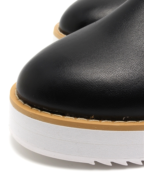 WEGO(ウィゴー)の「WEGO/ラインシューズ(スニーカー・レディース・ブラック/ホワイト・23.5/24.5)」の8枚目の写真