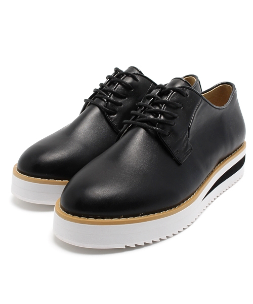 WEGO(ウィゴー)の「WEGO/ラインシューズ(スニーカー・レディース・ブラック/ホワイト・23.5/24.5)」の12枚目の写真