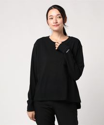 ポケット付きBACK開ロンT