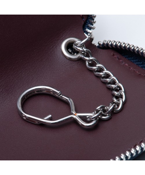 LANVIN collection（ランバン コレクション）の「LANVIN COLLECTION(ランバン・コレクション) couleur du vin（クウルール・ド・ヴァン）  スマートキーケース（小）（キーケース/キーアクセサリー・メンズ・ブラック/チョコ/ブルー/グリーン・FREE）」の5枚目の写真