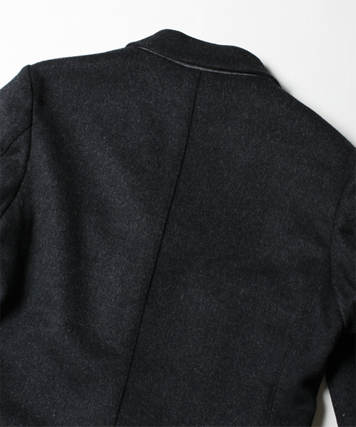NANO universe（ナノユニバース）の「W/Nダブルフェイスチェスターコート（チェスターコート・メンズ・チャコールグレー/ネイビー/キャメル・50/48/46/44）」の9枚目の写真