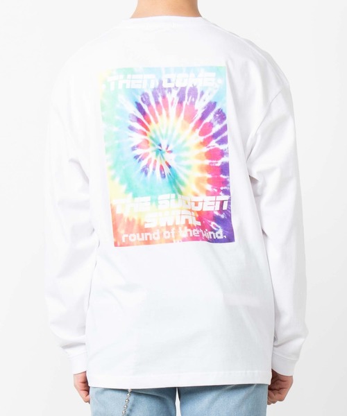 WEGO(ウィゴー)の「WEGO/総柄ロゴプリントロンT(Tシャツ/カットソー・メンズ・ホワイト・SMALL/MEDIUM/LARGE)」の8枚目の写真