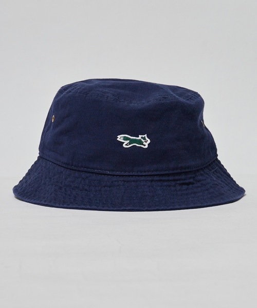PENNEYS（ぺニーズ）の「PENNYS/ペニーズ THE FOX 1 POINT LOGO HAT　バケットハット（ハット・メンズ・ホワイト/ベージュ/ネイビー/ブラック/カーキ・FREE/S/L）」の19枚目の写真