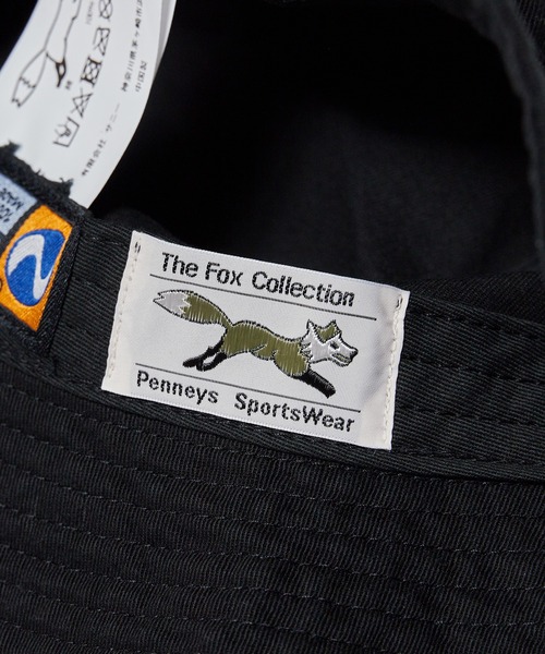 PENNEYS（ぺニーズ）の「PENNYS/ペニーズ THE FOX 1 POINT LOGO HAT　バケットハット（ハット・メンズ・ホワイト/ベージュ/ネイビー/ブラック/カーキ・FREE/S/L）」の10枚目の写真