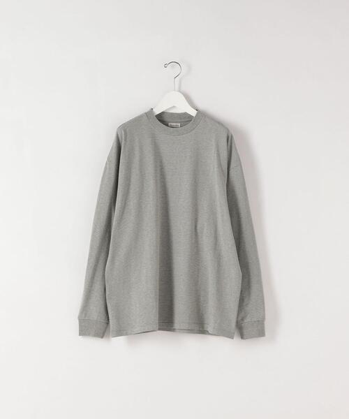 Steven Alan（スティーブンアラン）の「＜Steven Alan＞ MICRO TOP BORDER LONG SLEEVE TEE-BOX/カットソー（Tシャツ/カットソー・メンズ・オフホワイト/ブラック/ケリー・SMALL/MEDIUM/X-LARGE/LARGE）」の13枚目の写真