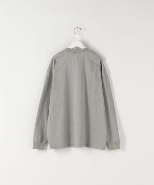 Steven Alan（スティーブンアラン）の「＜Steven Alan＞ MICRO TOP BORDER LONG SLEEVE TEE-BOX/カットソー（Tシャツ/カットソー・メンズ・オフホワイト/ブラック/ケリー・SMALL/MEDIUM/X-LARGE/LARGE）」の12枚目の写真