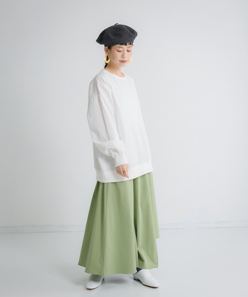 Libra Cue（リブラ キュー）の「Libra アシメデザインカットスカート（スカート・レディース・アイボリー/グリーン/ブルー・FREE）」の11枚目の写真