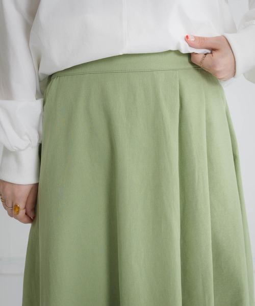 Libra Cue（リブラ キュー）の「Libra アシメデザインカットスカート（スカート・レディース・アイボリー/グリーン/ブルー・FREE）」の21枚目の写真