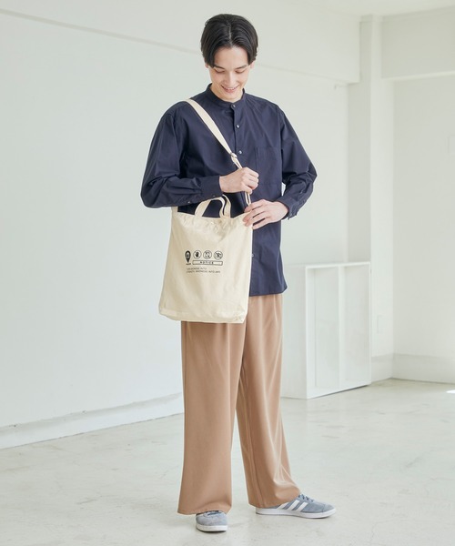 MONO-MART（モノマート）の「別注プリントART 2wayキャンバストートバッグ（トートバッグ・メンズ・オフホワイト/ホワイト系その他/ホワイト系その他2/ホワイト系その他3/ホワイト系その他4・FREE）」の21枚目の写真