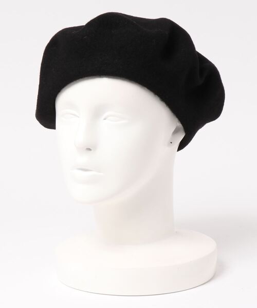 salle de bal(サルデバル)の「CZECH ベレー帽(ハンチング/ベレー帽・レディース・ブラック/ホワイト/ネイビー/ワイン/キャメル・FREE)」の3枚目の写真