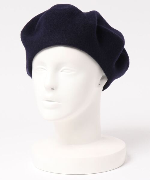 salle de bal(サルデバル)の「CZECH ベレー帽(ハンチング/ベレー帽・レディース・ブラック/ホワイト/ネイビー/ワイン/キャメル・FREE)」の16枚目の写真