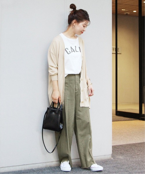 JOURNAL STANDARD◆カーディガン/5ボタン/コットン/GRN/22-080-400-701-1-0 XVxpF2MVuWJKzxYpys23qa.jpg@jpg