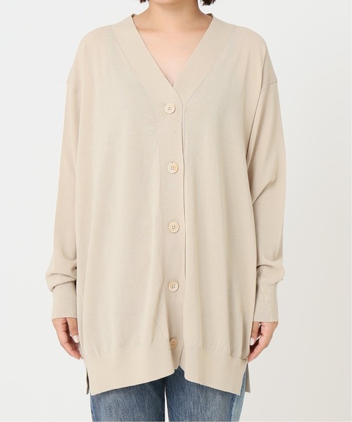 ゆうな【JOURNAL STANDARD 】Vネックカーディガン JOURNAL STANDARD relume｜サマーニットVネックカーディガン
