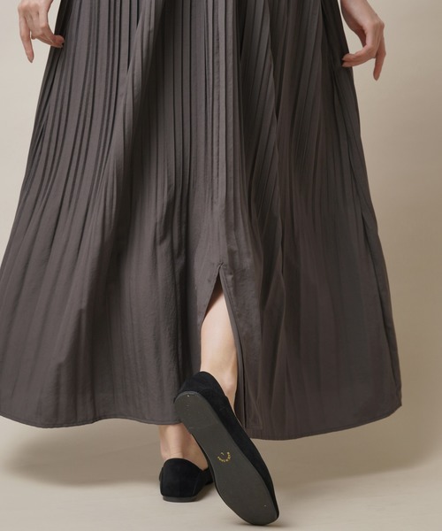 rps（アールピーエス）の「スパンブロードプリーツキャミワンピース（ワンピース・レディース・チャコールグレー/モカ/ライトカーキ/グリーン・M）」の18枚目の写真