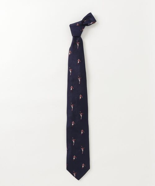 新品　ブルックスブラザーズ　上品なメインドインUSAの高品質ジャカードタイ　限定 Brooks Brothers｜シルク フラワーモチーフ ジャカードタイ