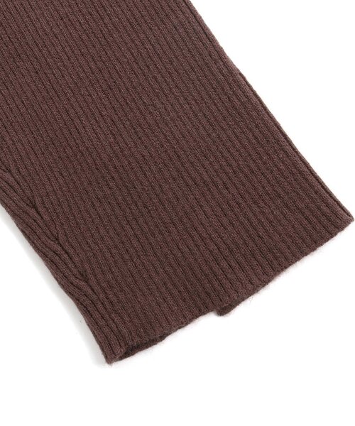 BREEZE（ブリーズ）の「/もちもちニットリブレギンス 9分丈（レギンス/スパッツ・キッズ・ブラウン/アイボリー/チャコール/ピンク・120/130/140/80/100/110/90）」の15枚目の写真