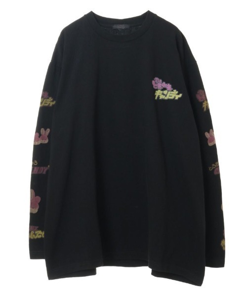 Candy Stripper(キャンディストリッパー)の「FANCY CANDY ロングスリーブTシャツ(Tシャツ/カットソー・レディース・オフホワイト/ブラック/ヘザーグレー/ピンク・2)」の20枚目の写真