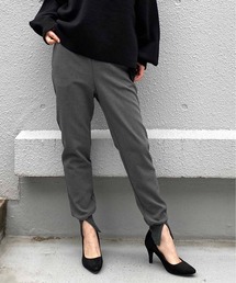PICCIN | 裾リブスリットパンツ(その他パンツ)