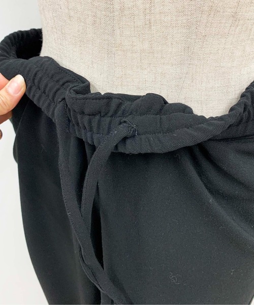 PICCIN(ピッチン)の「裾リブスリットパンツ(その他パンツ・レディース・ブラック/グレー・S/M)」の8枚目の写真