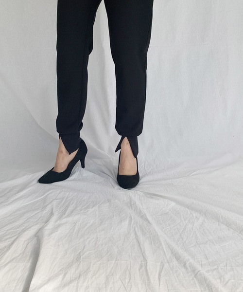 PICCIN(ピッチン)の「裾リブスリットパンツ(その他パンツ・レディース・ブラック/グレー・S/M)」の17枚目の写真