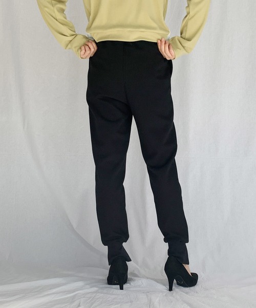 PICCIN(ピッチン)の「裾リブスリットパンツ(その他パンツ・レディース・ブラック/グレー・S/M)」の13枚目の写真
