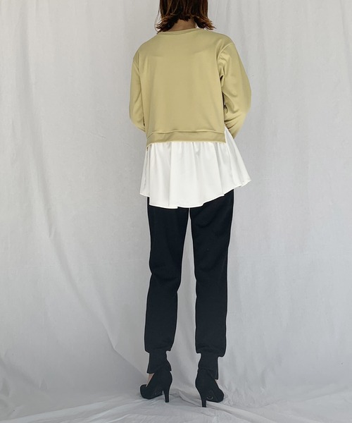 PICCIN(ピッチン)の「裾リブスリットパンツ(その他パンツ・レディース・ブラック/グレー・S/M)」の15枚目の写真