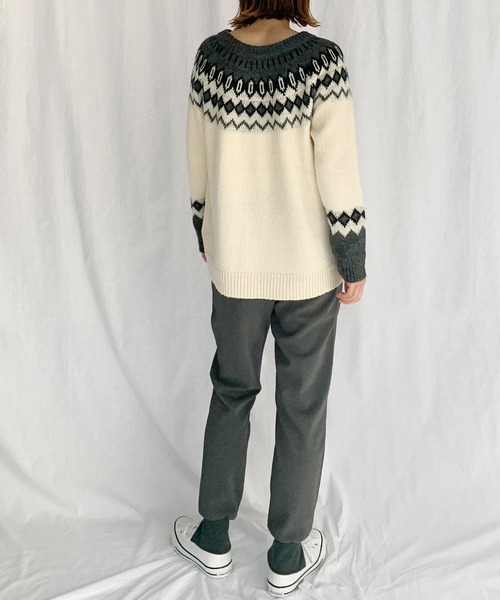 PICCIN(ピッチン)の「裾リブスリットパンツ(その他パンツ・レディース・ブラック/グレー・S/M)」の21枚目の写真