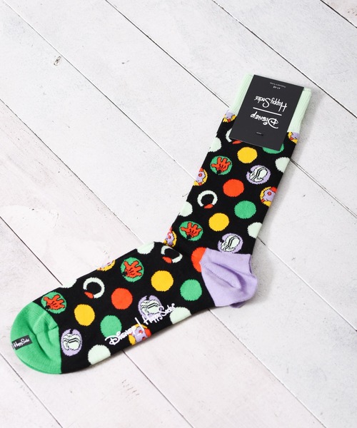 Happy Socks（ハッピーソックス）の「/HAPPY SOCKS/Disney × HappySocks（ソックス/靴下・メンズ・ホワイト/ブラック/ネイビー/サックスブルー/イエロー/オレンジ/ブラック系その他/オレンジ系その他/ブラック系その他2/レッド/その他2/その他6/その他1/その他3/その他5/その他4・SMALL/MEDIUM）」の5枚目の写真