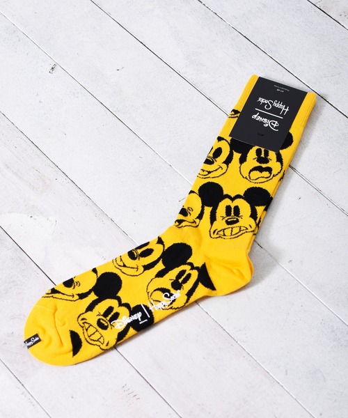 Happy Socks（ハッピーソックス）の「/HAPPY SOCKS/Disney × HappySocks（ソックス/靴下・メンズ・ホワイト/ブラック/ネイビー/サックスブルー/イエロー/オレンジ/ブラック系その他/オレンジ系その他/ブラック系その他2/レッド/その他2/その他6/その他1/その他3/その他5/その他4・SMALL/MEDIUM）」の9枚目の写真