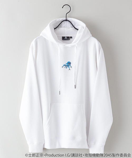 完全別注 攻殻機動隊 The Ghost In The Shell グラフィックプルパーカー リラックスシルエット ビッグシルエット